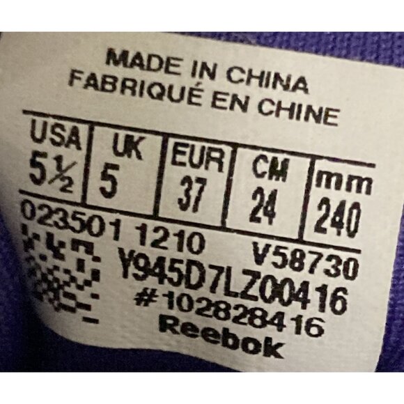 Reebok Zigtech Women's Size 5.5 Purple Pink Mesh Sneakers running Shoes - Picture 8 of 8